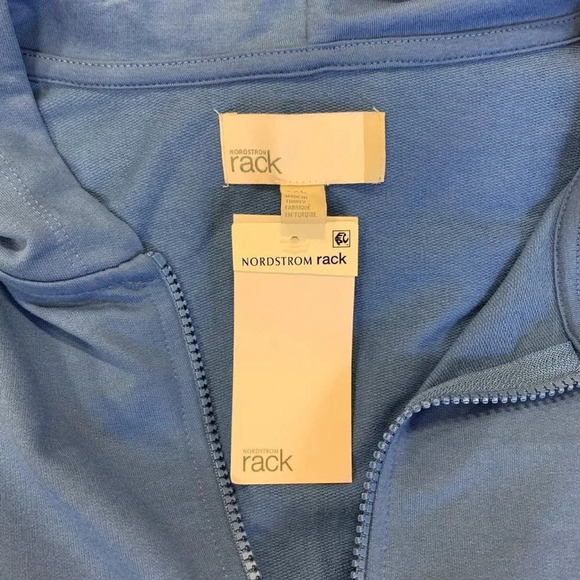 Nordstrom Women's Full Zip Long Sleeve Relaxed Hoodie Sweatshirt Size XXL NWT - Picture 6 of 12